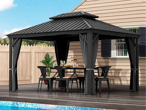 outdoor pavilion gazebo