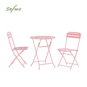 3-Piece Patio Folding Bistro Set