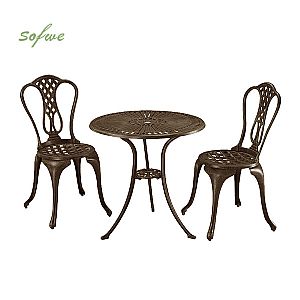 Metal Balcony Garden Patio Bistro Set