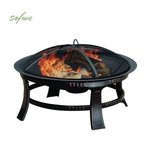 Outdoor 35-Inch Round Fire Pit Wholesale