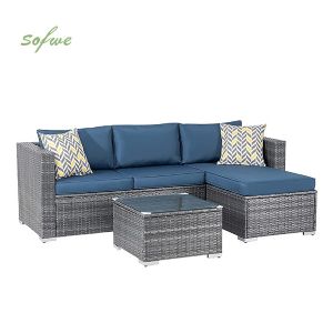 Garden Wicker Rattan Furniture Set